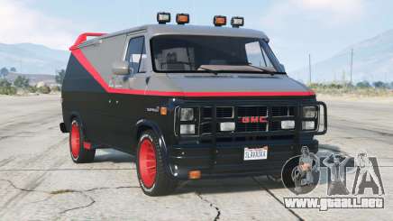 GMC G1500 Vandura Panel Van A-Team 1983〡add-on para GTA 5