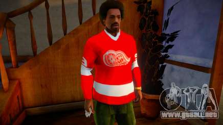 Ferris Buellers Day Off Detroit Red Wings Jersey para GTA San Andreas