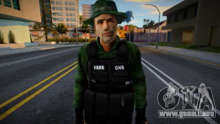 Soldado de GNB V2 para GTA San Andreas