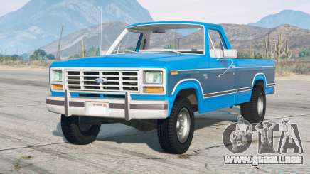 Ford F-150 Regular Cab Styleside XLT 1985〡add-on v1.1 para GTA 5