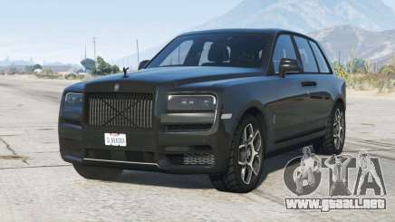 Insignia negra Rolls-Royce Cullinan 2020〡add-on para GTA 5