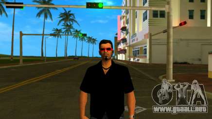 Tommy con gafas y perilla para GTA Vice City