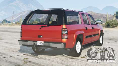 Chevrolet Suburban 2500 (GMT800) 2001
