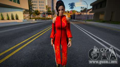 DOA Pai Chan - VF Costume C para GTA San Andreas