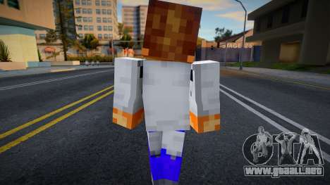 Steve Body Skin v65 para GTA San Andreas