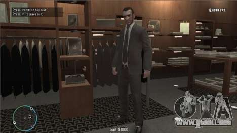 Open Suits IV para GTA 4