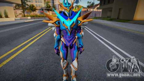 Gusion Cosmic gleam 2.0 remake (Mobile legends) para GTA San Andreas