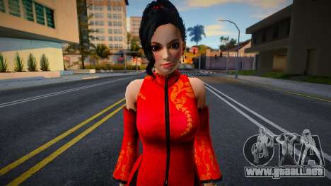 DOA Pai Chan - VF Costume C para GTA San Andreas