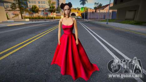 Chica en vestido 7 para GTA San Andreas