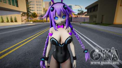 Purple Heart Bunny Outfit para GTA San Andreas