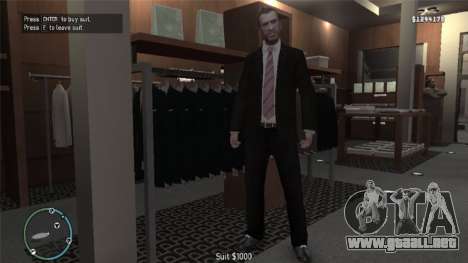 Open Suits IV para GTA 4