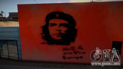 Mural con el Che Guevara para GTA San Andreas