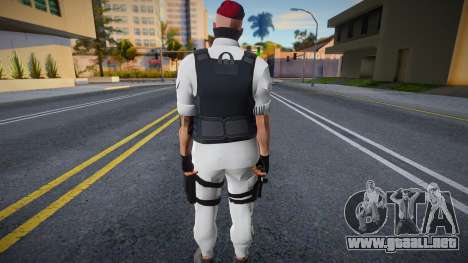 White Gang Skin v1 para GTA San Andreas
