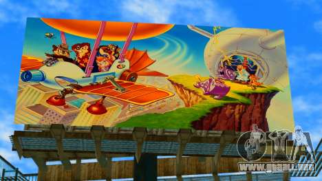 Chip y Dale Billboard para GTA Vice City