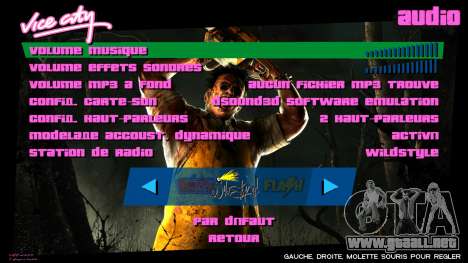 Leatherface Menu para GTA Vice City