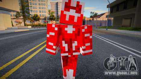 Steve Body Skin v232 para GTA San Andreas