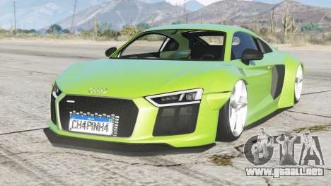 Audi R8 V10 Plus Kit de carrocería ancha 2017
