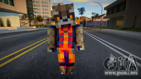 Steve Body Skin v57 para GTA San Andreas