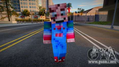 Steve Body Skin v18 para GTA San Andreas