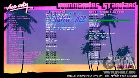 Miami Vice 1 HD Menu para GTA Vice City