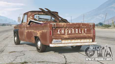 Chevrolet C10 Fleetside Pickup oxidado 1965