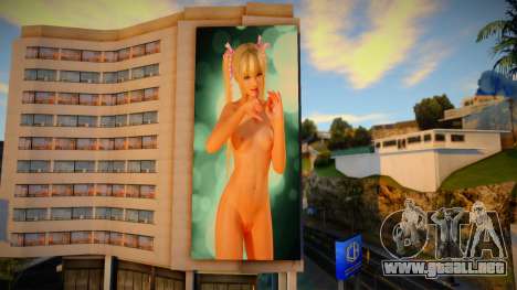 Marie Rose Nude Billboard para GTA San Andreas