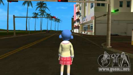 Mio Naganohara from Nichijou para GTA Vice City