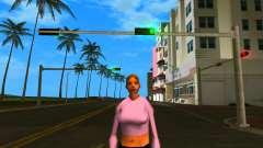 White Girl With Pink Shirt para GTA Vice City