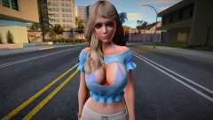 DOAXVV Amy - Open Your Heart v1 para GTA San Andreas