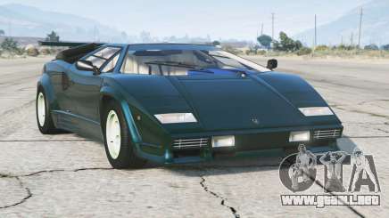 Lamborghini Countach LP5000 Quattrovalvole 1985〡add-on para GTA 5