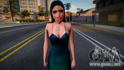 Chica en vestido 8 para GTA San Andreas