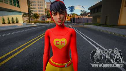 Fortnite - Heroína Colorada para GTA San Andreas