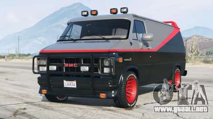 GMC G1500 Vandura Panel Van A-Team 1983〡add-on para GTA 5