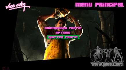 Leatherface Menu para GTA Vice City