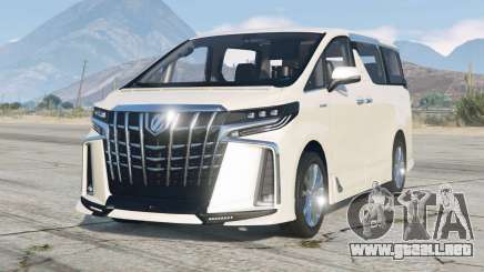 Toyota Alphard Hybrid Executive Lounge TRD (AH30) 2019〡add-on para GTA 5