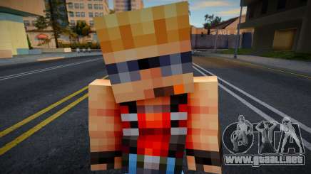 Steve Body Skin v32 para GTA San Andreas