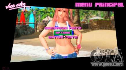 Girl from Doa Menu 1 para GTA Vice City