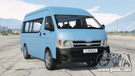 Toyota Hiace SLWB Techo Alto (H200) 2012 para GTA 5