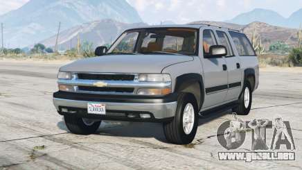 Chevrolet Suburban (GMT800) 2001〡add-on para GTA 5