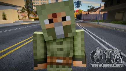 Steve Body Skin v139 para GTA San Andreas