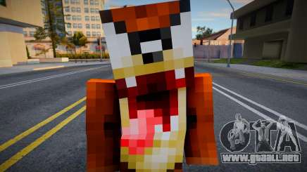 Steve Body Skin v207 para GTA San Andreas