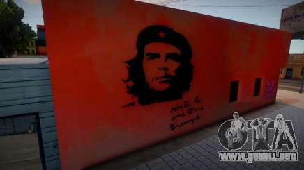 Mural con el Che Guevara para GTA San Andreas