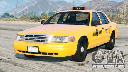 Ford Crown Victoria Taxi (EN114) 1998 para GTA 5