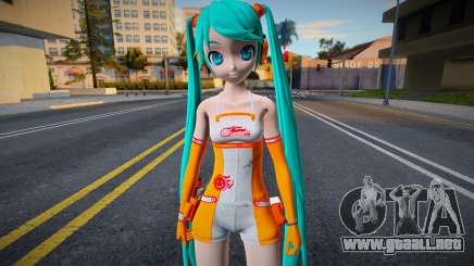PDFT Hatsune Miku Racing Miku 2010 para GTA San Andreas