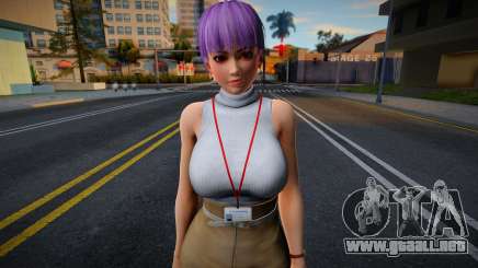Ayane Yom Office Wear para GTA San Andreas