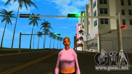 White Girl With Pink Shirt para GTA Vice City