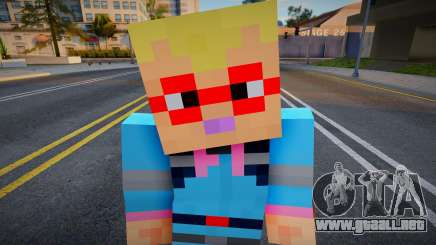 Steve Body Skin v51 para GTA San Andreas