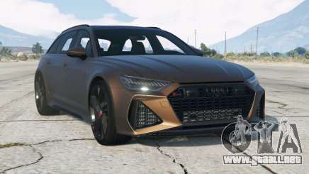 Audi RS 6 Avant (C8) 2019〡add-on para GTA 5