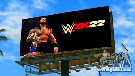 WWE2K22 Billoboard para GTA Vice City