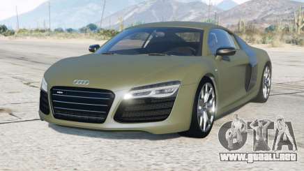 Audi R8 V10 Plus 2012〡add-on para GTA 5